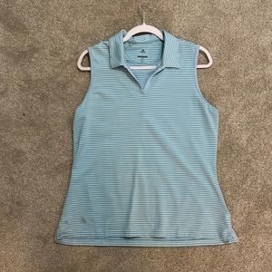 Adidas Womens Sleeveless Golf Polo